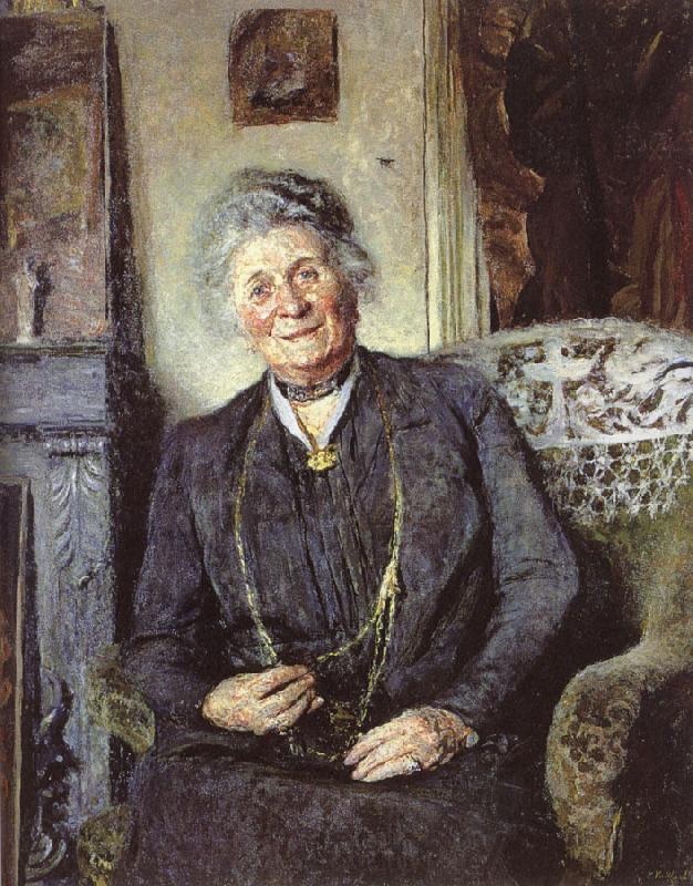 Edouard Vuillard Henry auguste lady Norge oil painting art